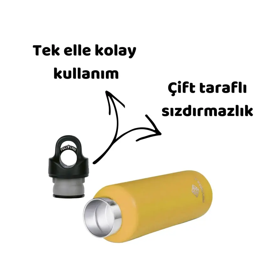 Revomax Çelik Termos 592 ml Asorti - 2