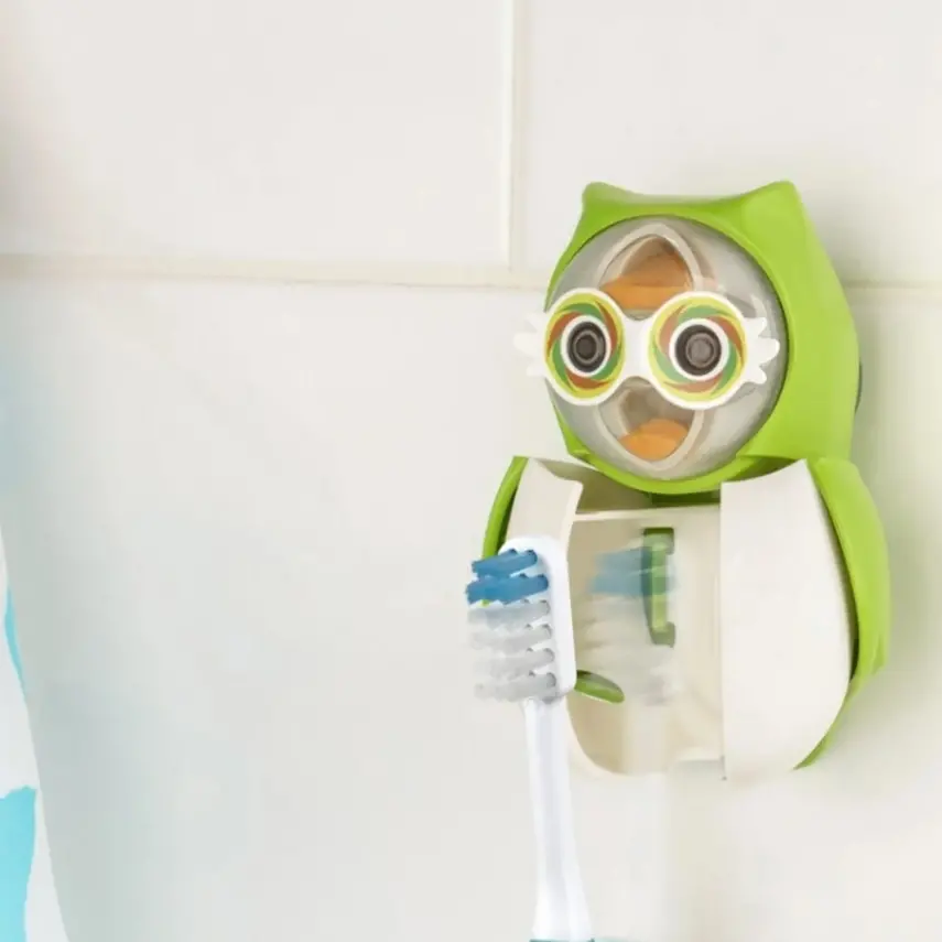 Rocs Flipper Kum Saatli Hijyenik Diş Fırçası Saklama Kabı - 4