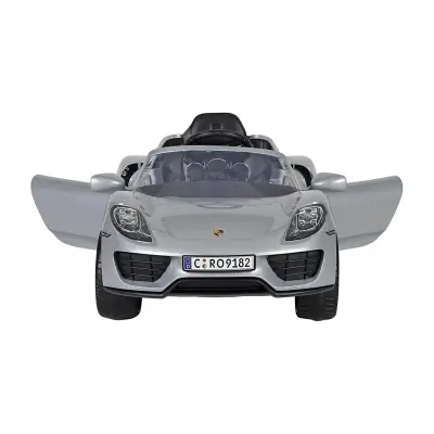 Rollplay Akülü Araba Porsche 918 Spyder Gri - 4