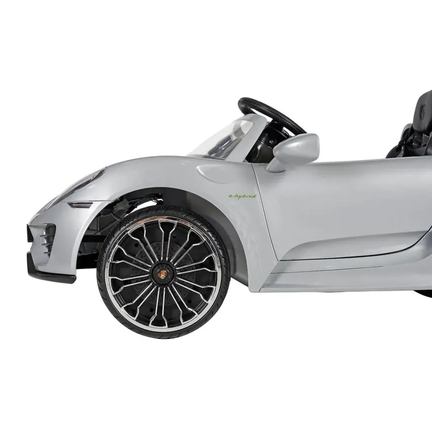 Rollplay Akülü Araba Porsche 918 Spyder Gri - 3