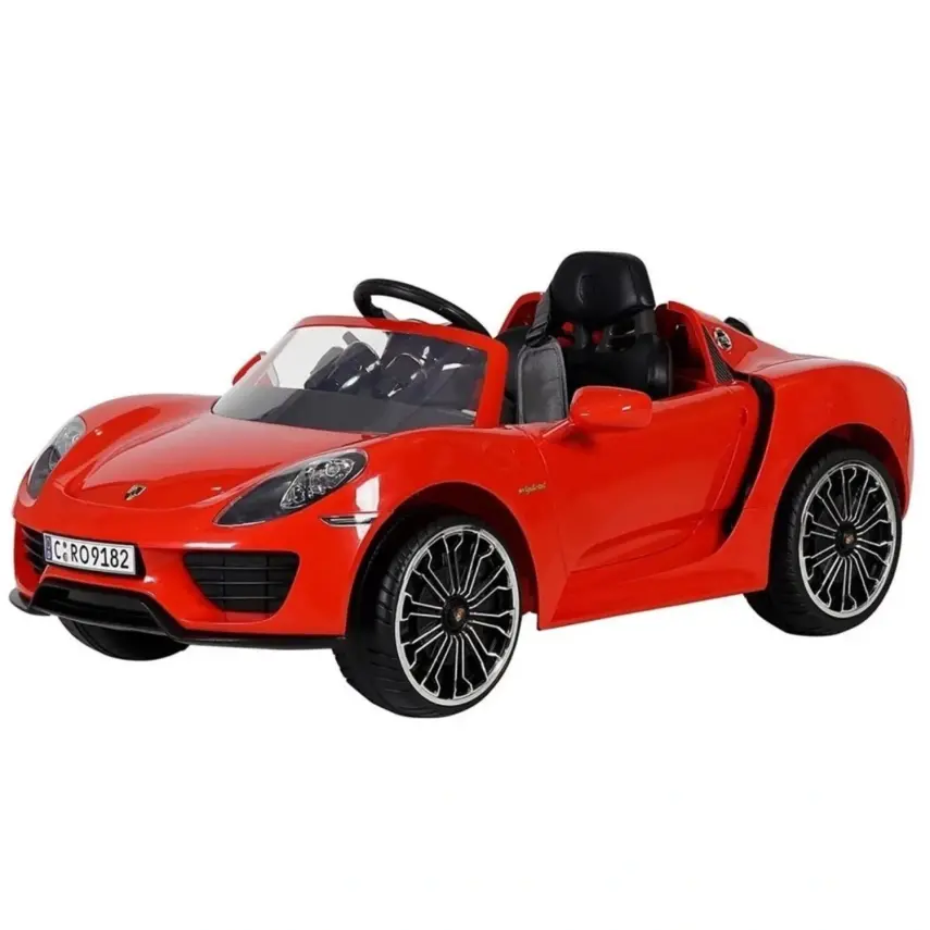 Rollplay Akülü Araba Porsche 918 Spyder Kırmızı - 1