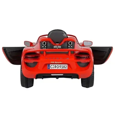 Rollplay Akülü Araba Porsche 918 Spyder Kırmızı - 9