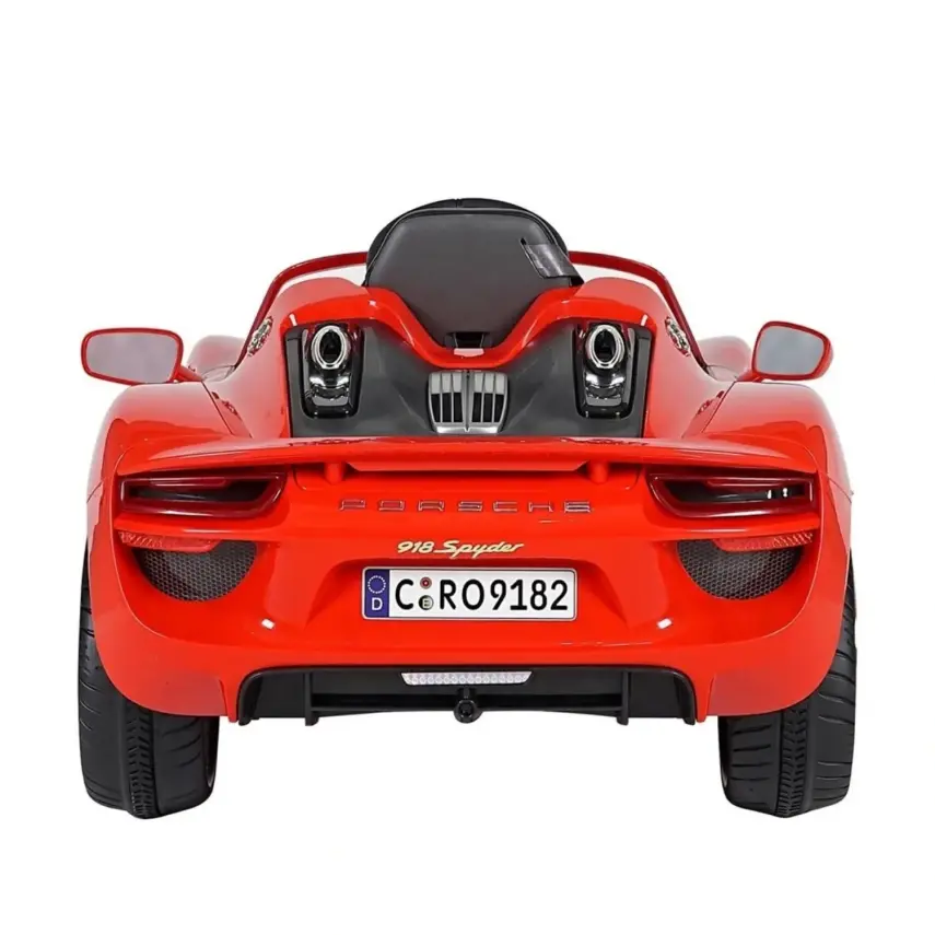 Rollplay Akülü Araba Porsche 918 Spyder Kırmızı - 4