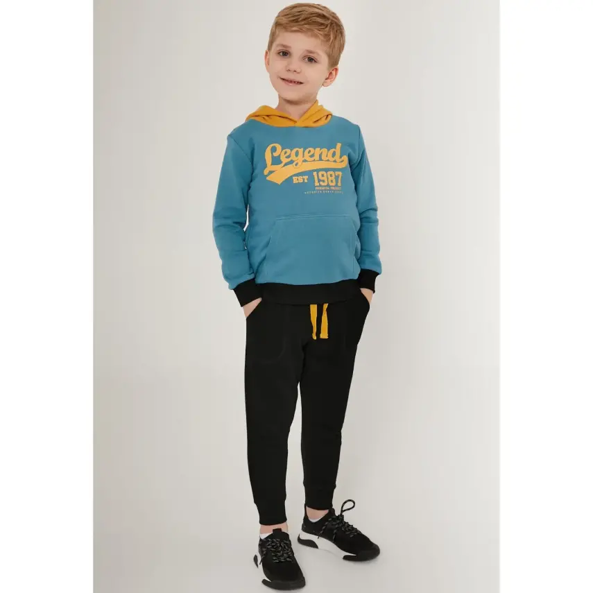 RolyPoly Erkek Eşofman Takımı Petrol - 7