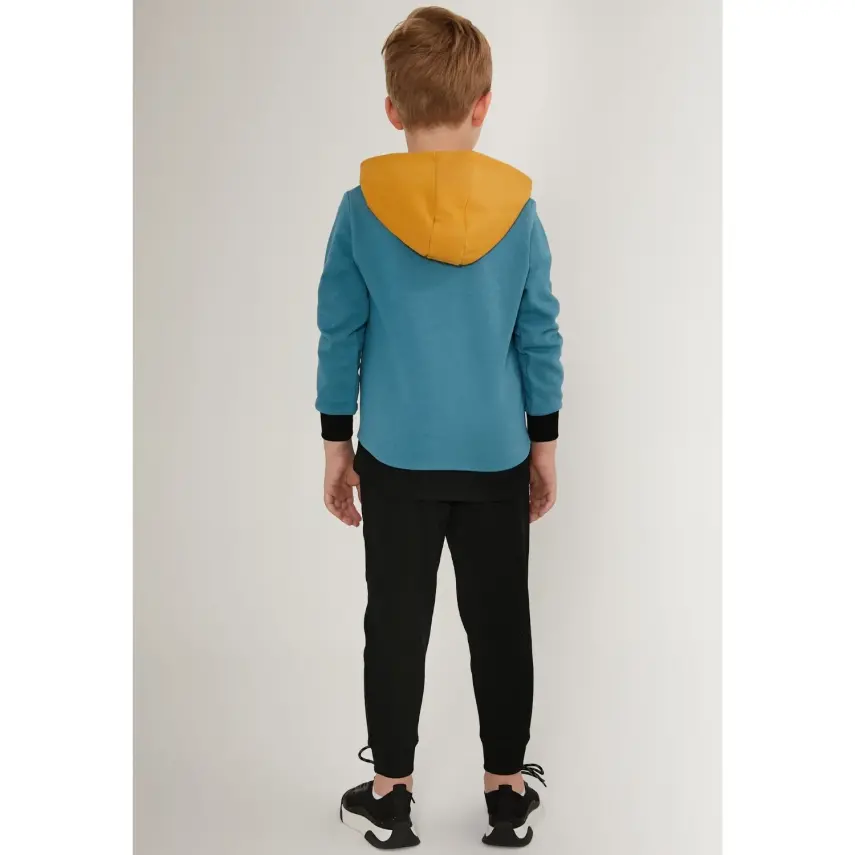 RolyPoly Erkek Eşofman Takımı Petrol - 5