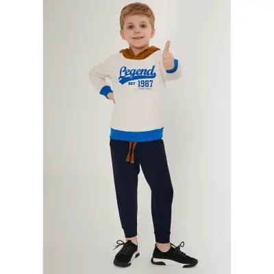 RolyPoly Erkek Eşofman Takımı Taş - 12