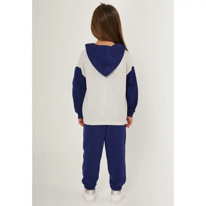 RolyPoly Kız Eşofman Takımı Bej Melanj - 6