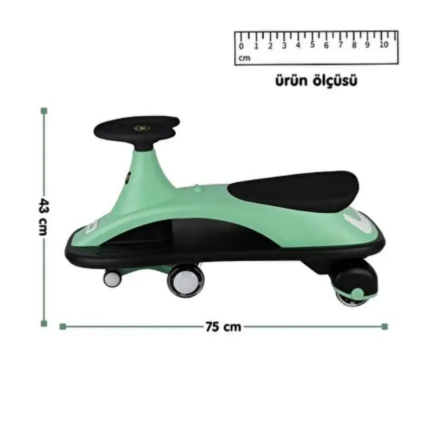 Royal Swing Car-Green - 6