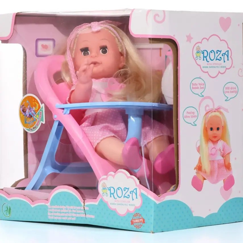 Roza Altını Islatan Bebek Mama Seti - 4