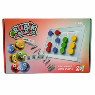 Rubik Abaküs Montesori Oyunu Zeka Oyunu - 3