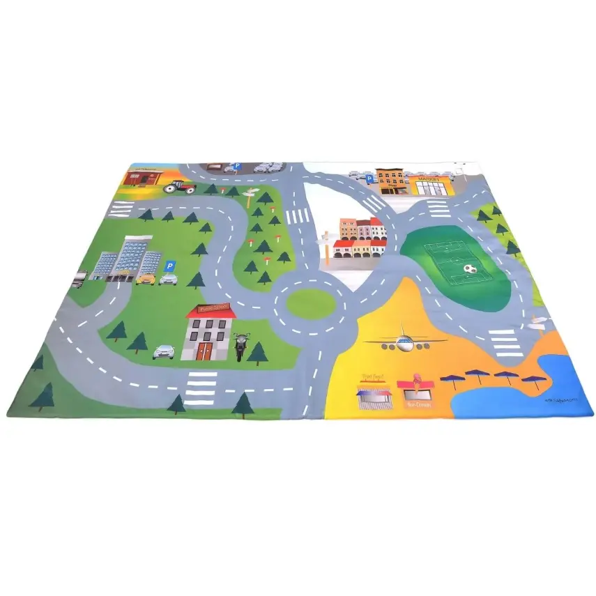 Safemom 150x150 Oyun Matı City - 3