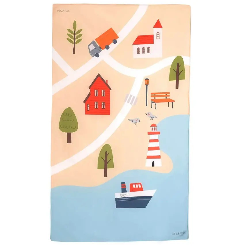 Safemom 90x145 Oyun Matı Lake - 1