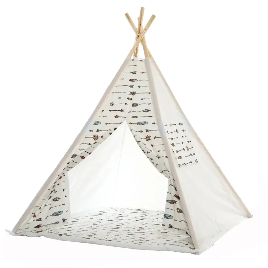 Safemom Ahşap Kızılderili Oyun Çadırı Arrow - 8