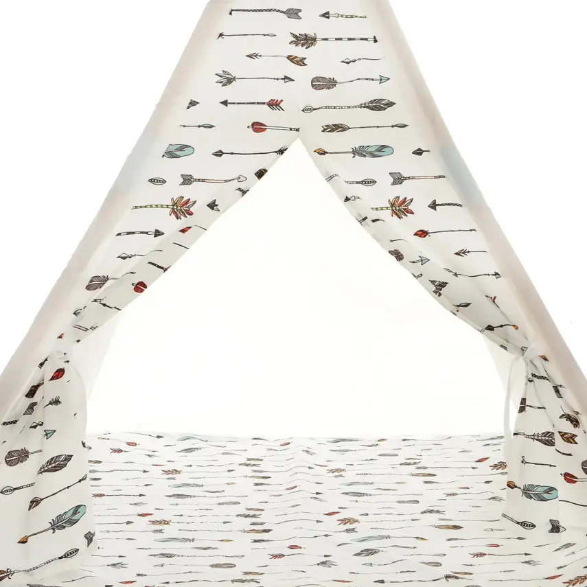 Safemom Ahşap Kızılderili Oyun Çadırı Arrow - 5