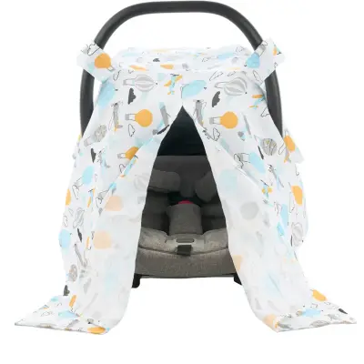 SafeMom Müslin Ana Kucağı Örtüsü Plane - 2