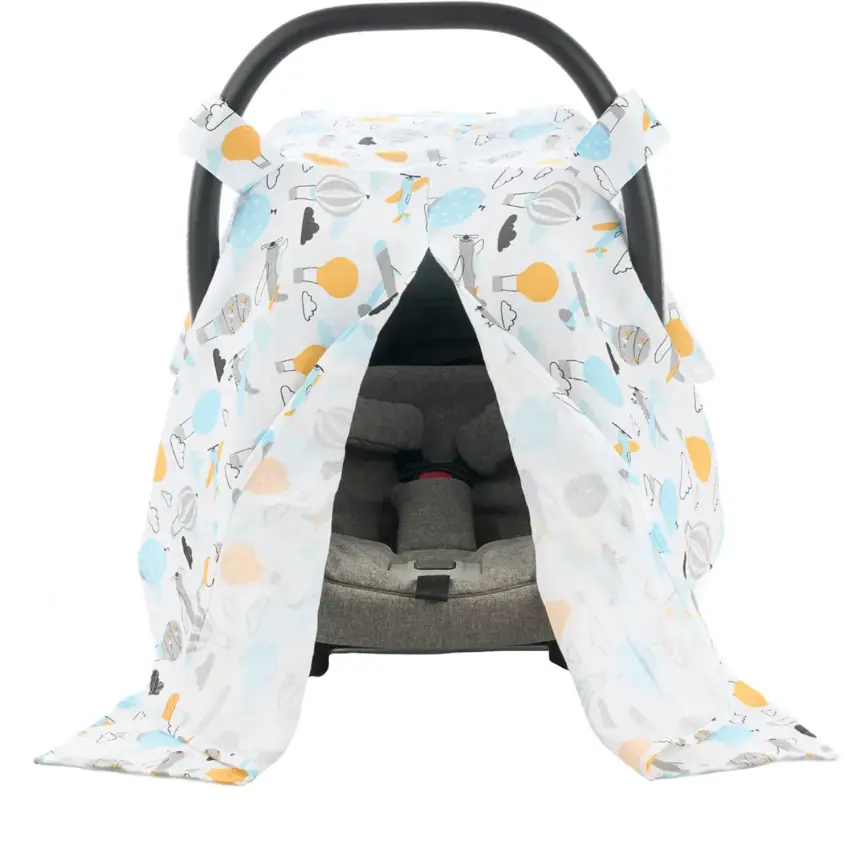 SafeMom Müslin Ana Kucağı Örtüsü Plane - 2