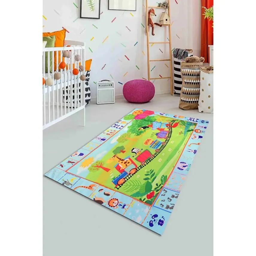 Safemom Oyun Matı Hayvanlar 90x145 cm - 1