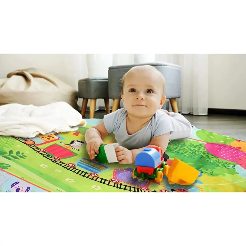 Safemom Oyun Matı Hayvanlar 90x145 cm - 7