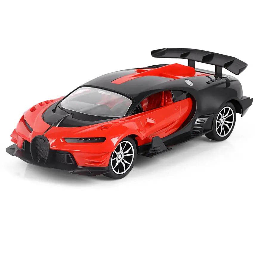 Şarjlı Buga Kırmızı Kapıları Açılan Uzaktan Kumandalı Araba 1:16 F/F - 6