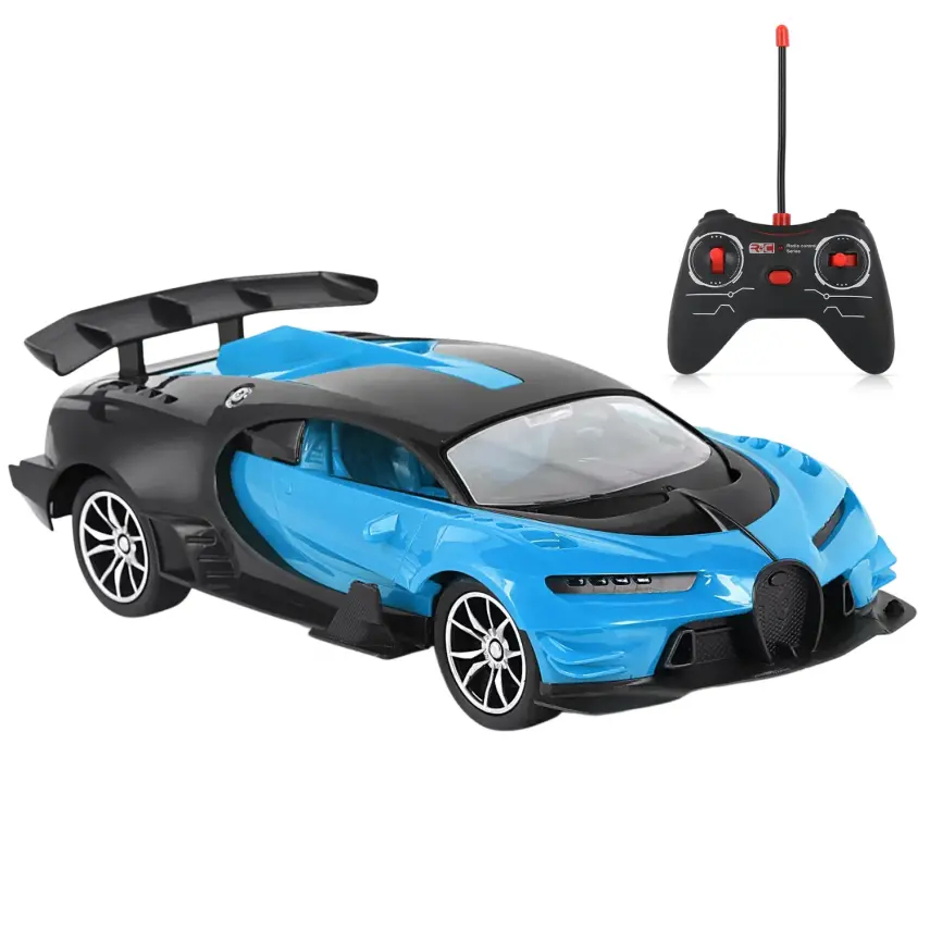 Şarjlı Buga Mavi Kapıları Açılan Uzaktan Kumandalı Araba 1:16 F/F - 1