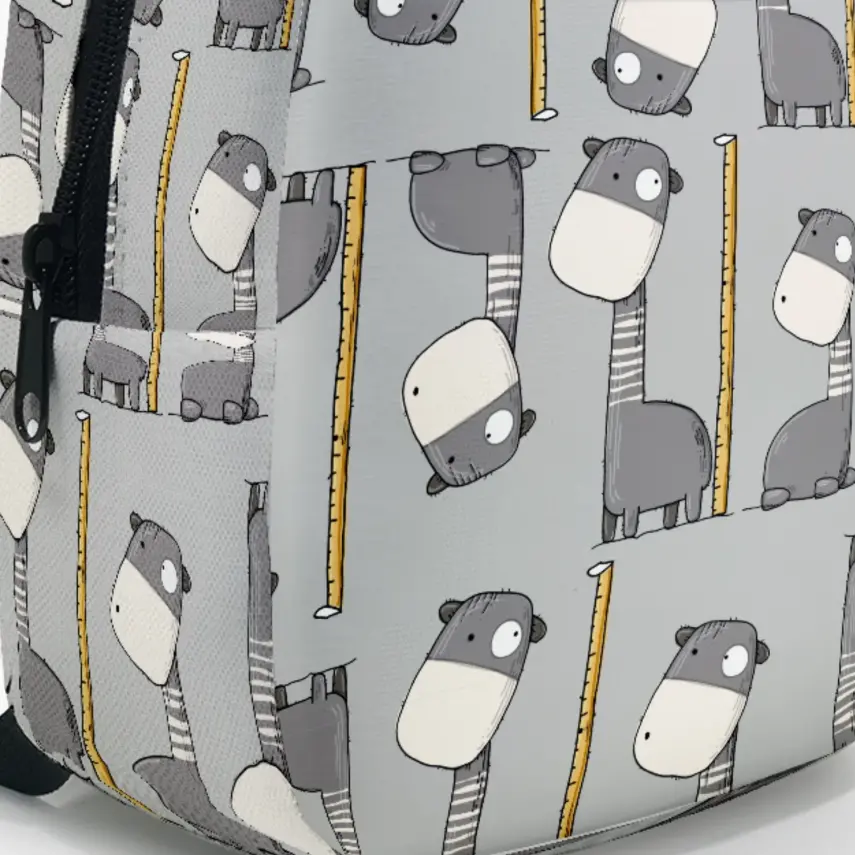 Şaşkın Zürafa Çocuk Sırt Çantası  - 3