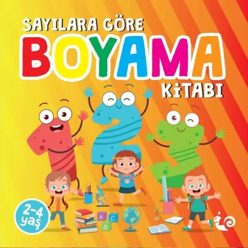 Sayılara Göre 24 Sayfa Boyama Kitabı  - 1