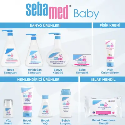 Sebamed Baby Nemlendirici Etkili Papatya Özütlü Bebek Şampuanı 750 ml - 11