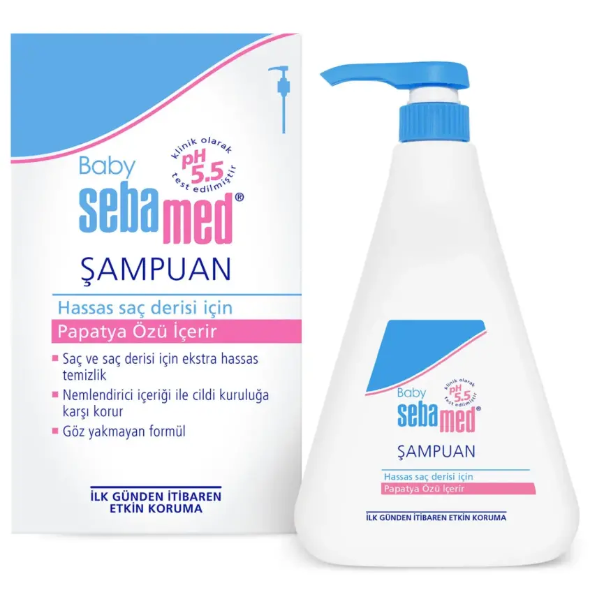 Sebamed Baby Nemlendirici Etkili Papatya Özütlü Bebek Şampuanı 750 ml - 17
