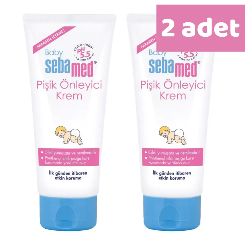 Sebamed Bebek Pişik Kremi 100 ml x2 - 4