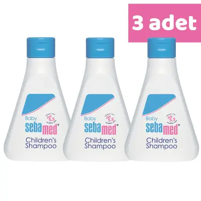 Sebamed Bebek Saç ve Vücut Şampuanı 150 ml x 3 Adet 