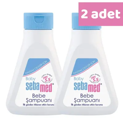 Sebamed Bebek Saç ve Vücut Şampuanı 150 ml x2 