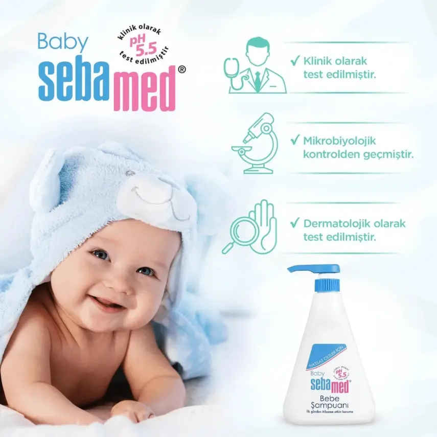 Sebamed Bebek Şampuanı 500 ml x 3 Adet - 2