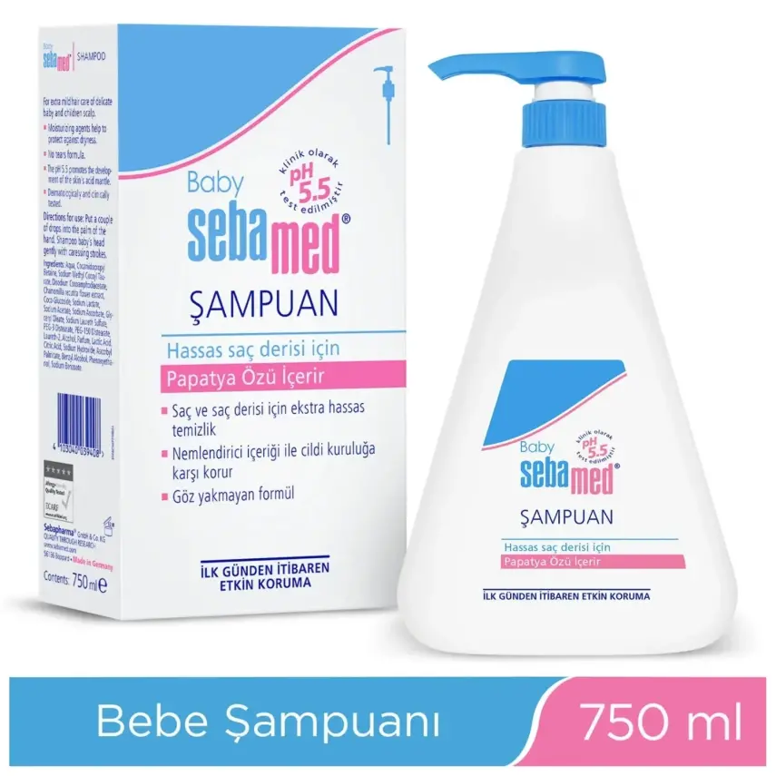 Sebamed Bebek Şampuanı 750 ml*3 - 2
