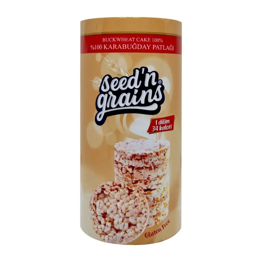 Seed'N Grains  % 100 Karabuğday Patlağı 125 gr - 2