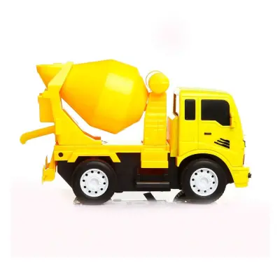 Şehrin İnşaat Araçları Araçları Pilli Sürtmeli Işıklı Mikser - 2