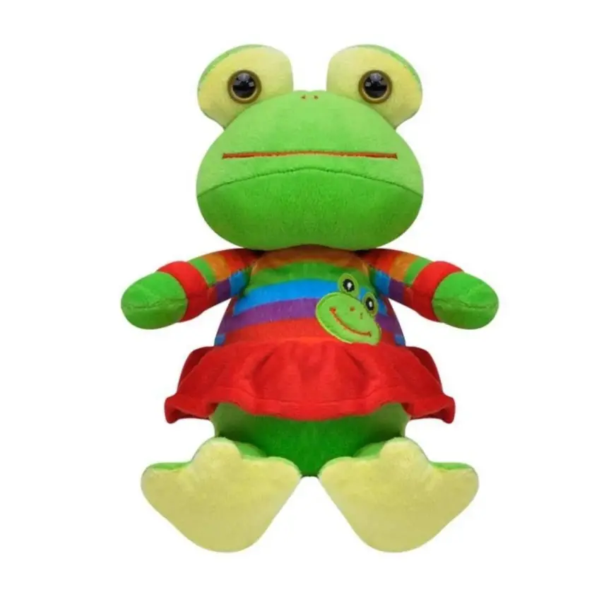 Selay Peluş Elbiseli 23 Cm Kurbağa - 1