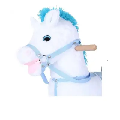 Selay Sallanan At 65 Cm Beyaz-Mavi - 3