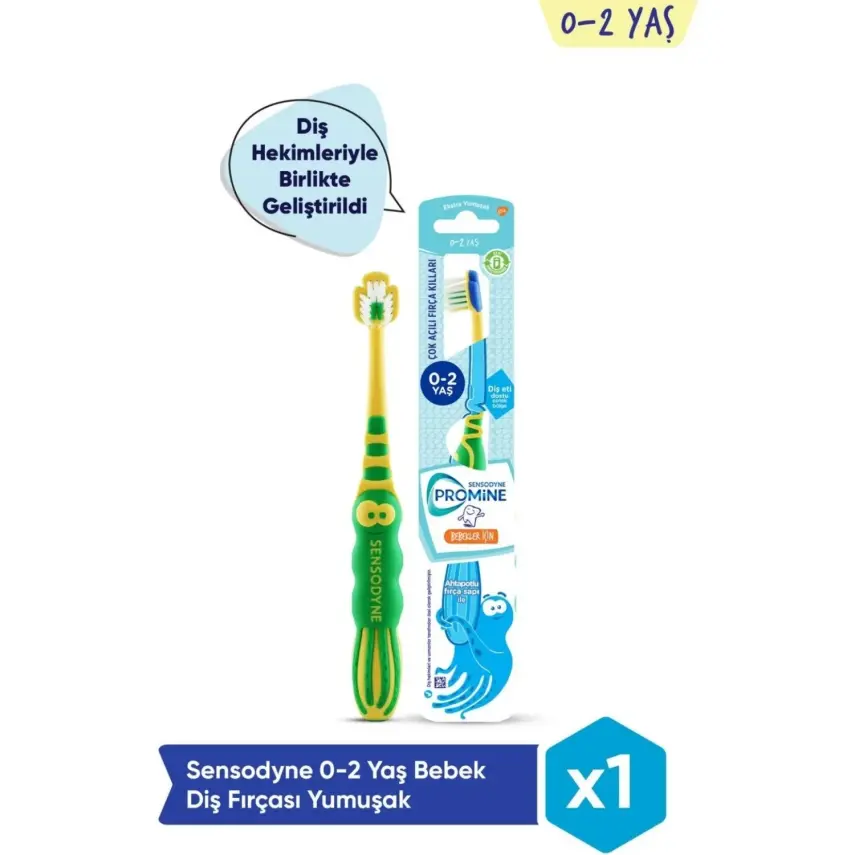 Sensodyne Promine Çocuklar İçin Diş Fırçası 0-2 Yaş - 1