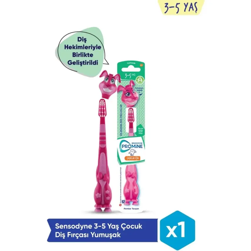 Sensodyne Promine Çocuklar İçin Diş Fırçası 3-5 Yaş - 3