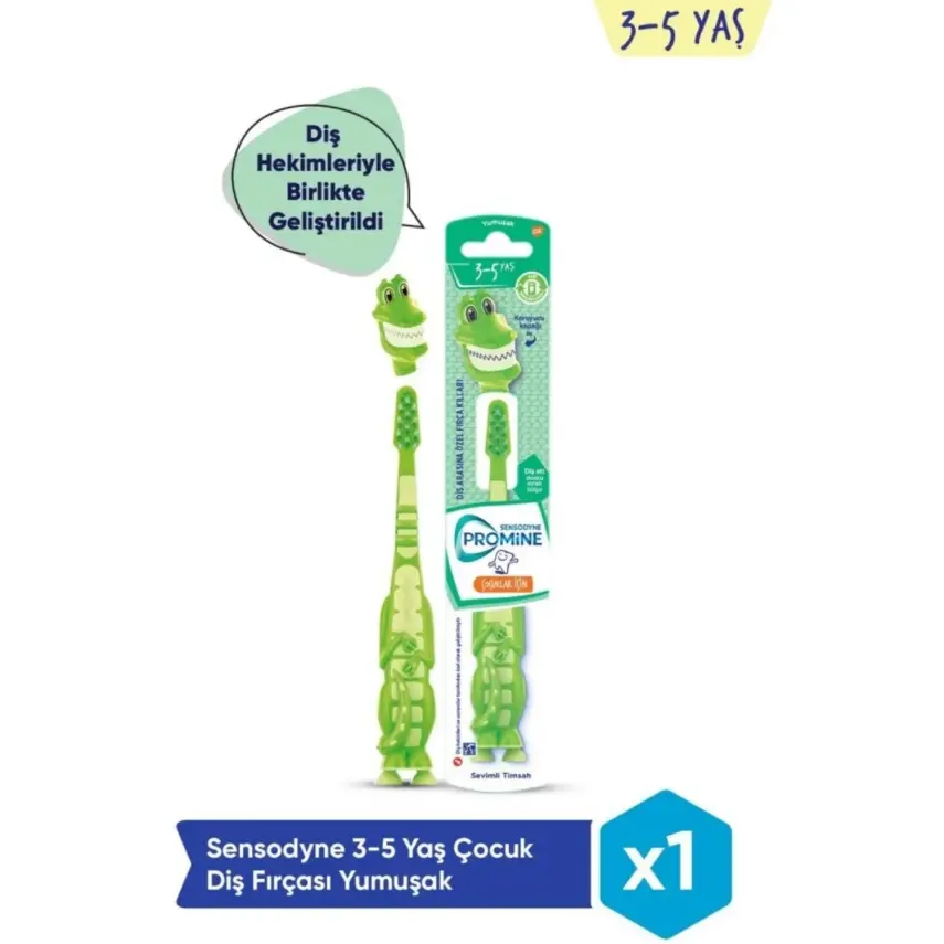 Sensodyne Promine Çocuklar İçin Diş Fırçası 3-5 Yaş - 1