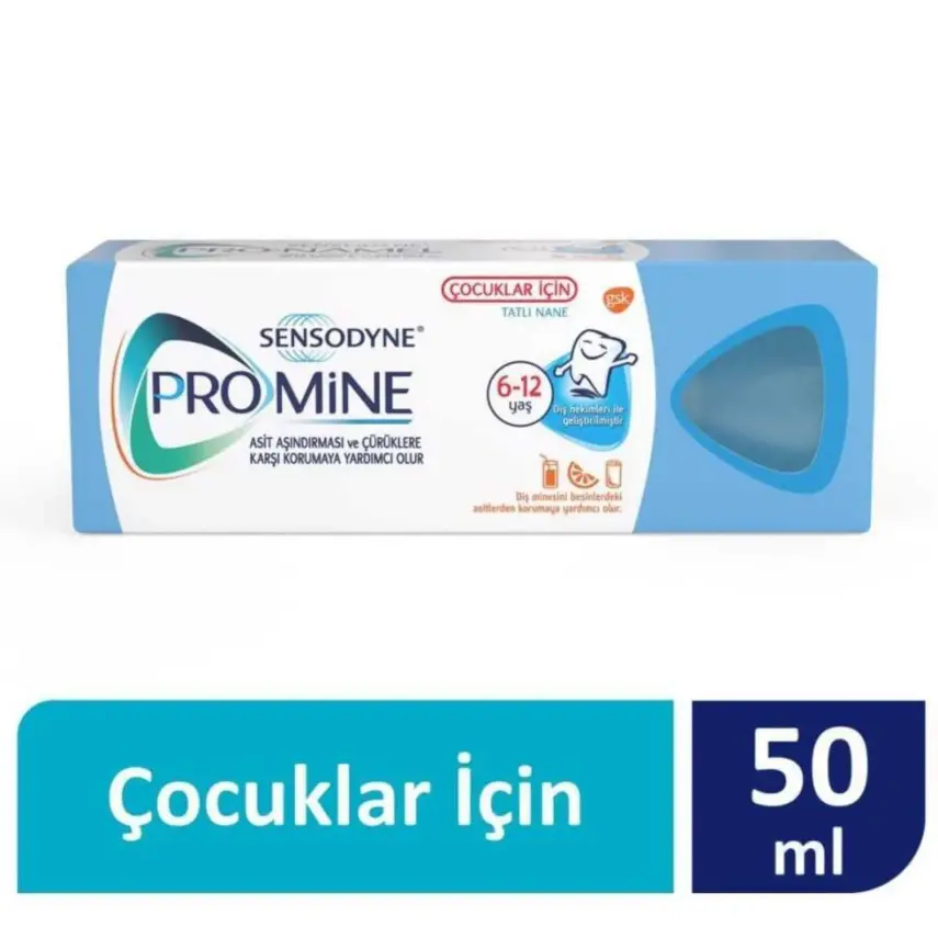 Sensodyne Promine Çocuklar İçin Diş Macunu 6+ Yaş 50 ml - 2