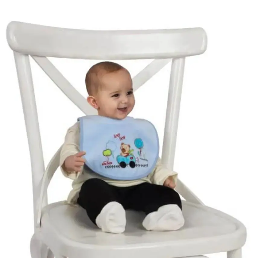 Sevi Bebe Ağız Salgı Önlüğü Arabalı Ayı - 2