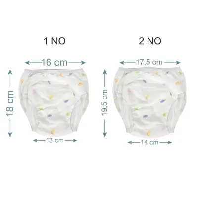 Sevi Bebe Alıştırma Külodu 4lü Tek Kullanımlık No:1 10-15 kg - 2