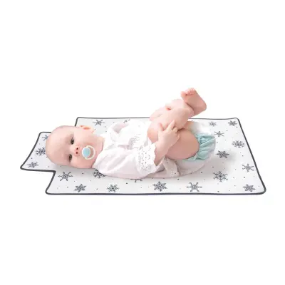 Sevi Bebe Alt Açma Minderi Kar Desen - 2