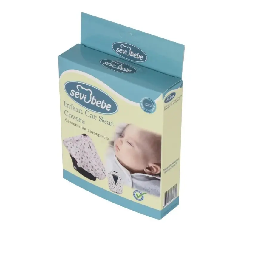 Sevi Bebe Ana Kucağı Örtüsü Pembe Yıldız - 3