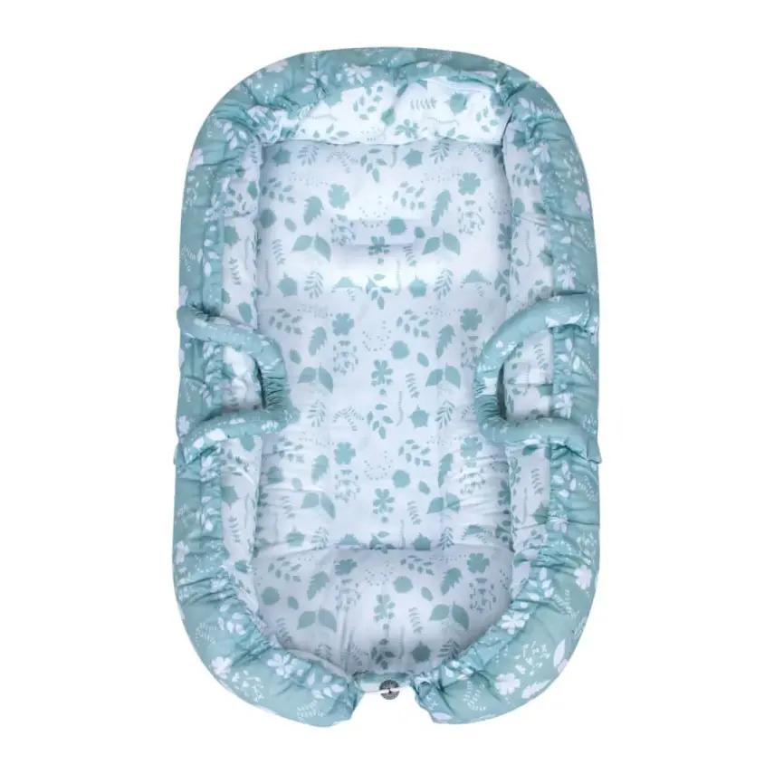 Sevi Bebe Anne Yanı Bebek Reflü Yatağı Yaprak - 5