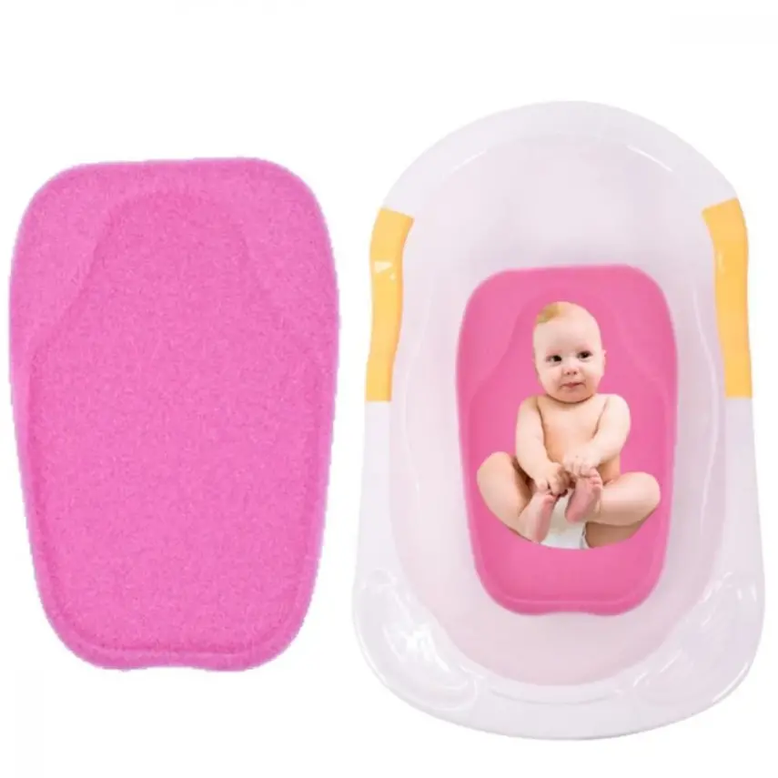 Sevi Bebe Bebek Küvet Süngeri Pembe - 1