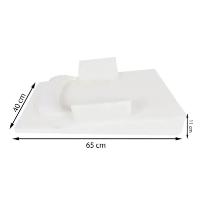 Sevi Bebe Bebek Reflü Yatağı Krem - 4