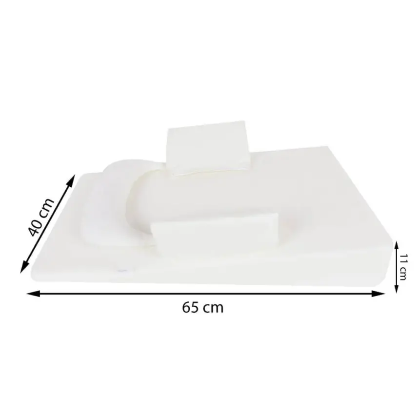 Sevi Bebe Bebek Reflü Yatağı Krem - 4