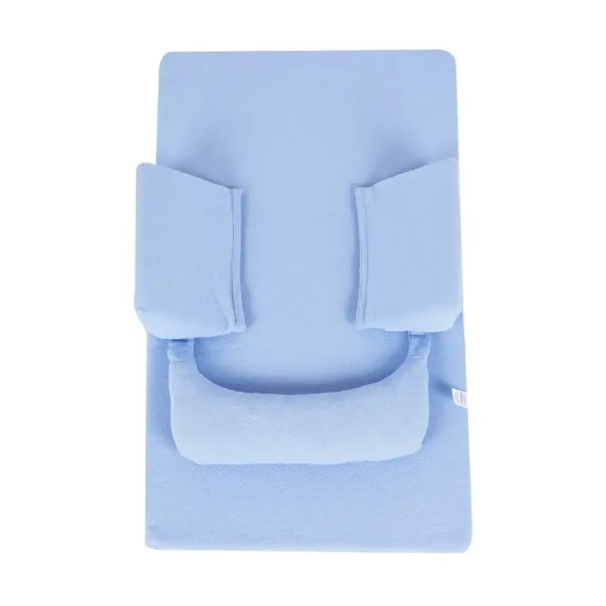 Sevi Bebe Bebek Reflü Yatağı Mavi - 4